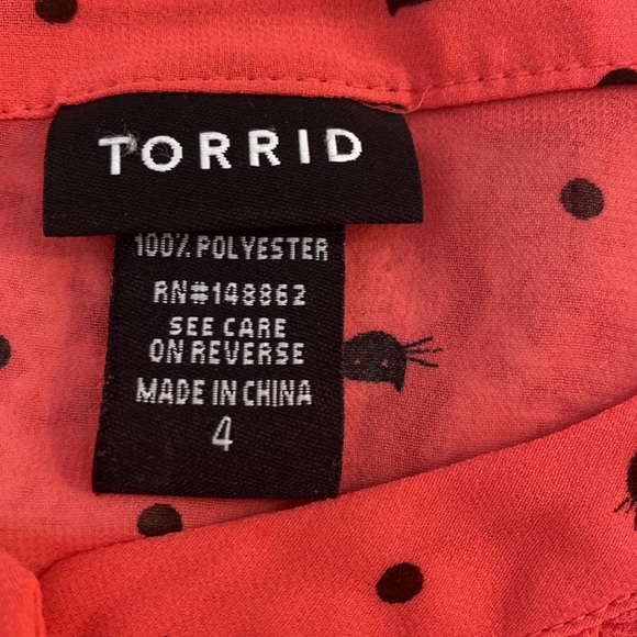Torrid Kitten Blouse - Picture 11 of 11